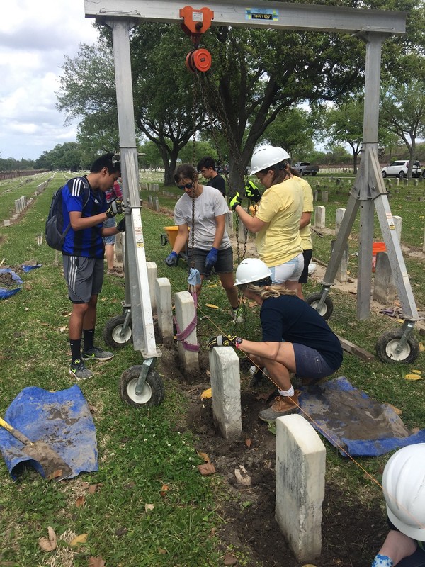 Preservation efforts at Chalmette Cemetery