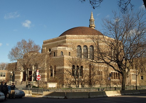 Dating to 1847, KAM Isaiah Israel Congregation is the oldest Reform Jewish congregation in Chicago. Photo: Wikimapia