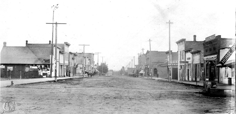 This image give a clearer view of the municipal well near G Street.