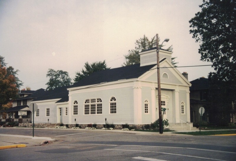 First Congregational Church of Rochester, south and east elevations, 1990