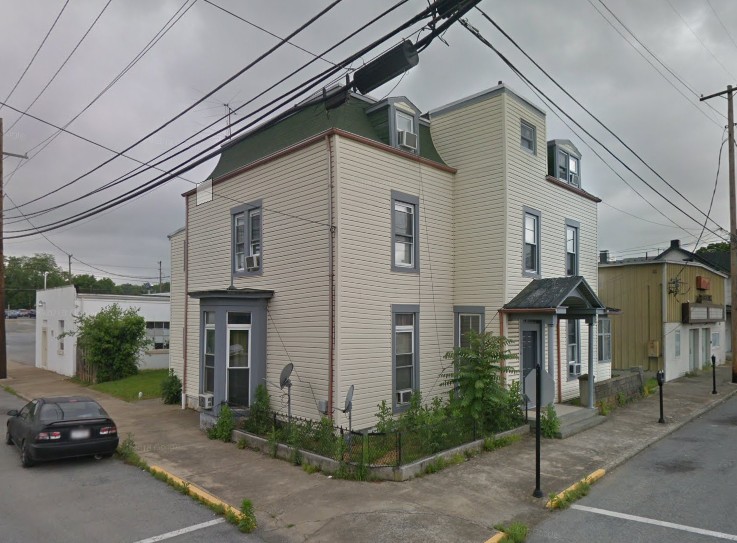 Overhead power line, Residential area, Window, Town