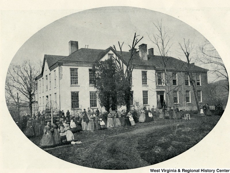 Woodburn Seminary, Morgantown, WV, 1865