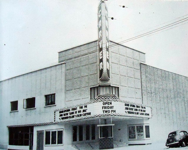 The theater soon after it opened