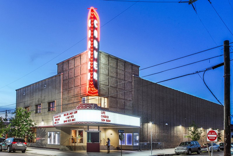 The theater as it looks today