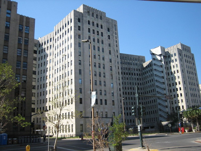 The Charity Hospital Building as it looked in 2005 (Infrogmation)