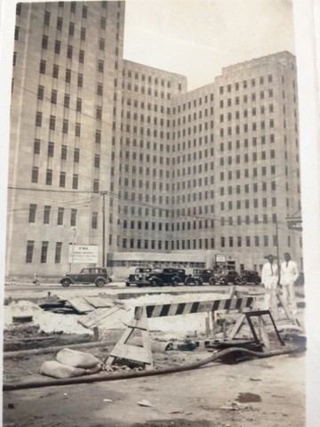 Charity Hospital, 1939: This was the sixth and final building housing the hospital since its colonial origins. It remained in use until the levee failures following Hurricane Katrina. Courtesy of Louisiana Division/City Archives, New Orleans Public Librar