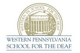 Seal of the Western Pennsylvania School for the Deaf noting its founding date of 1869. 