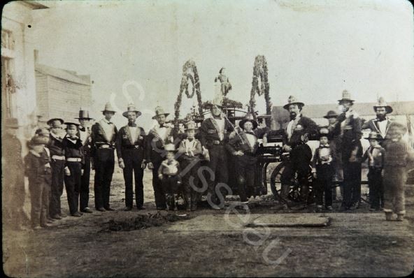 One of San Jose's original three fire companies (image from Sourisseau Academy)