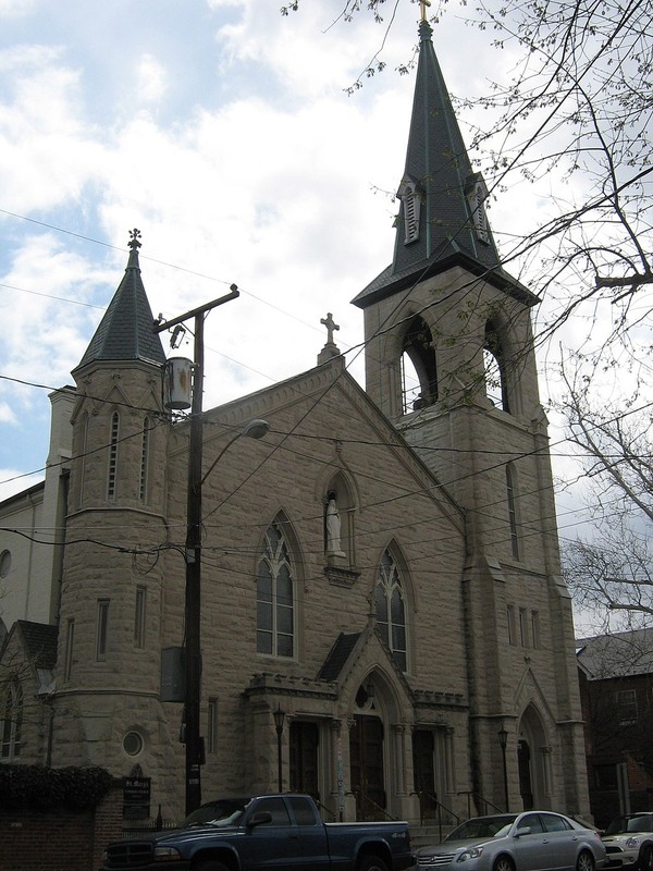 The Basilica of Saint Mary is home to the oldest Catholic parish in Virginia.