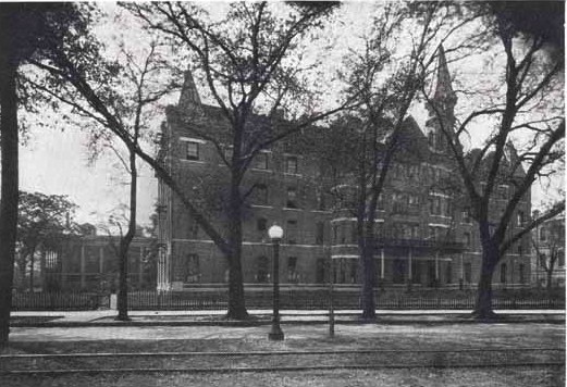 Circa 1920s photo of New Orleans College