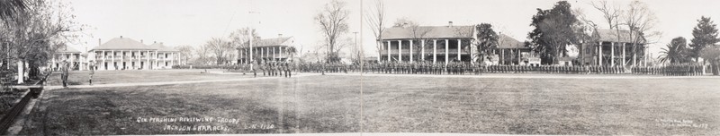 Reviewing the Troops. February 16, 1920: General Pershing reviewing the troops. Image Courtesy of Library of Congress