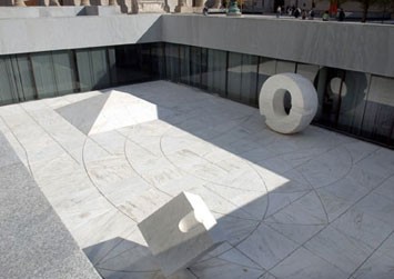 The Garden (Pyramid, Sun, and Cube), 1963 (Yale University Visitor Center)