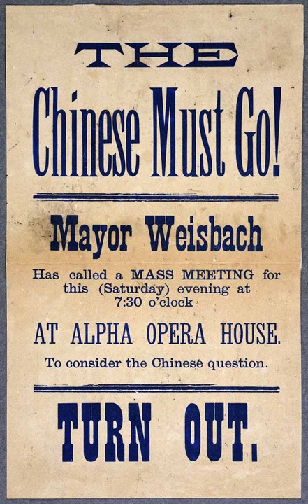 The Chinese Must Go! Poster