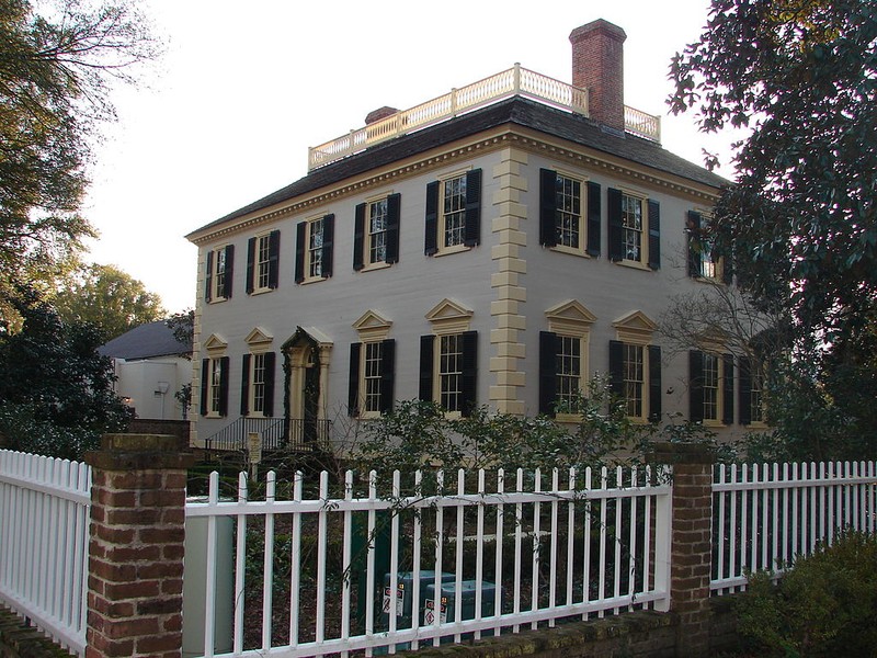 John Wright Stanly House in New Bern is part of the Tyron Place historic complex. Visitors can tour this and several other historic buildings in the neighborhood. 