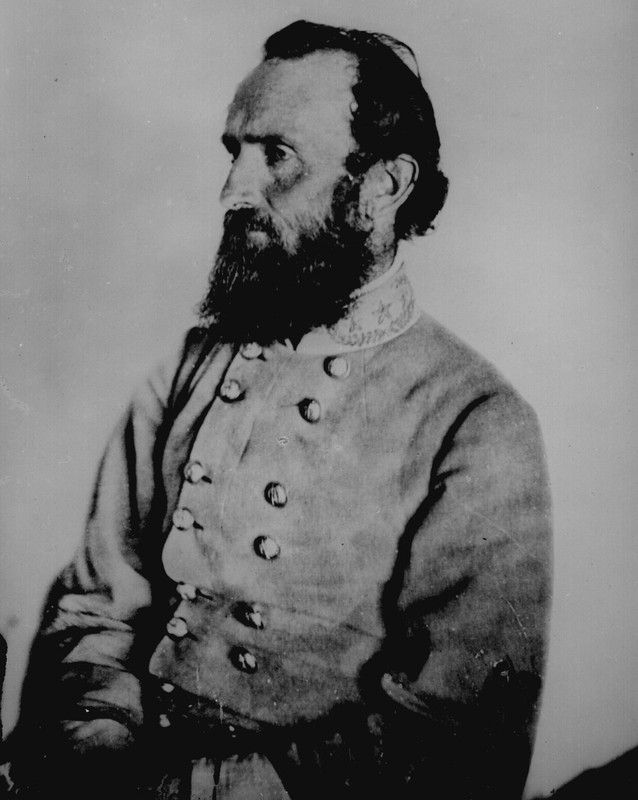 General Thomas "Stonewall" Jackson, 1863.