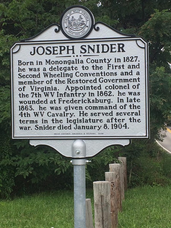 Joseph Snider Historical Marker