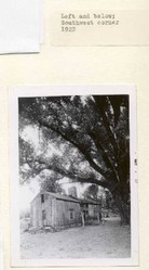 This photo was taken in 1922 of the second mission building that replaced the original mission after it was destroyed by fire in the 1830s.