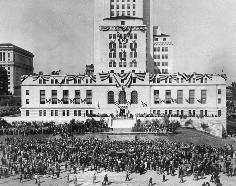 The Daytime Dedication of the City Hall, 1928 