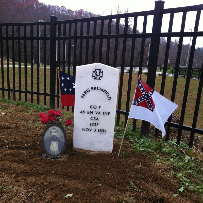 Paris Brumfield Headstone. Provided by the U.S. government.