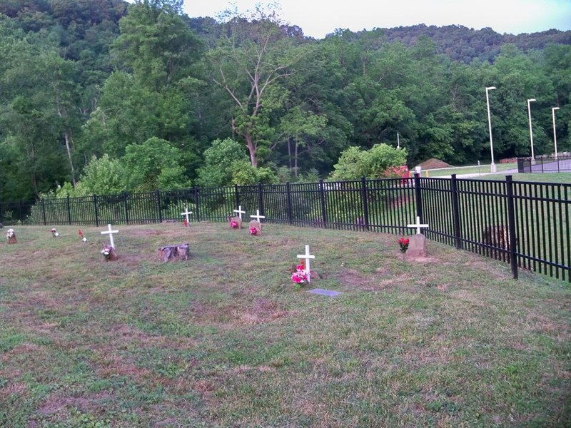 Paris Brumfield Family Cemetery, Harts, WV.