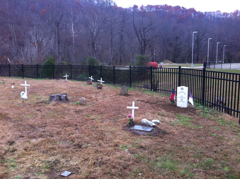 Paris Brumfield Family Cemetery, Harts, WV.