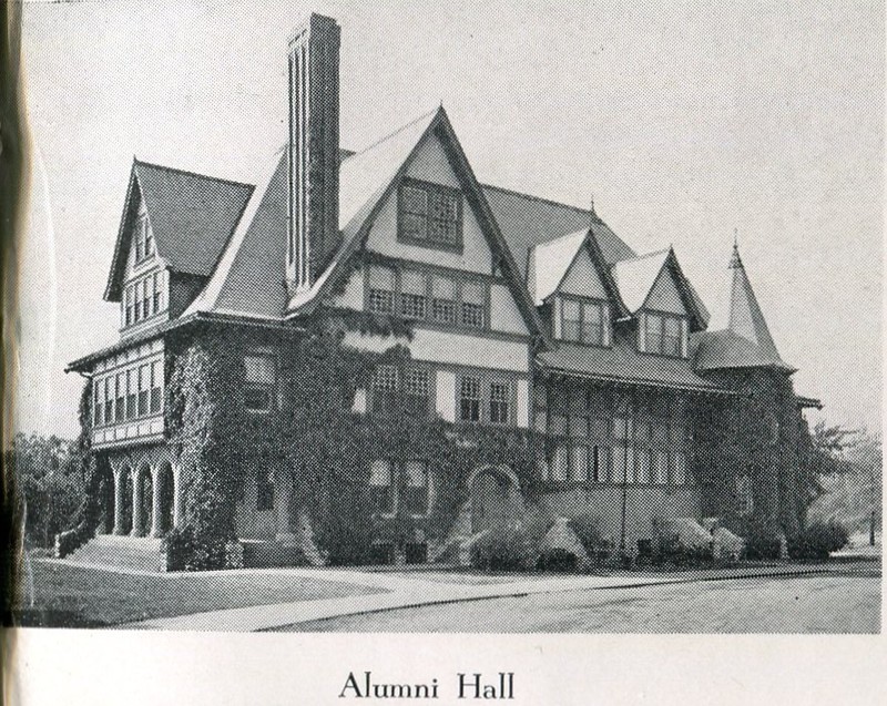 The original Alumni Hall