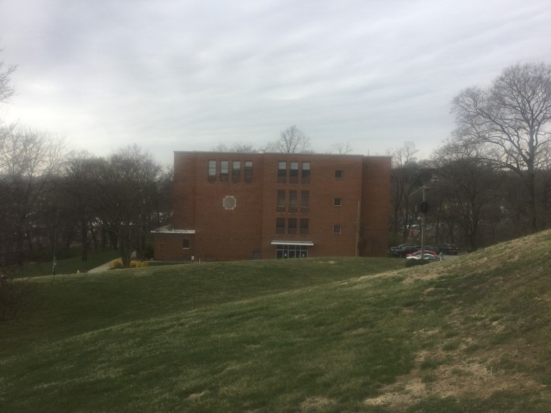 The new Alumni Hall