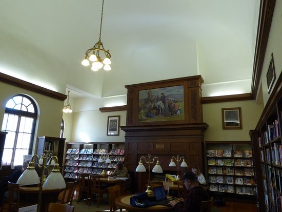 One of the Handley Library's Reading Rooms