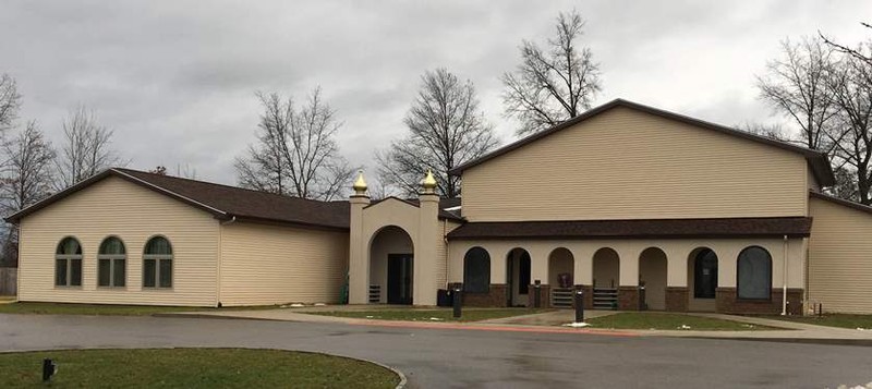 The Burmese Muslim Education and Community Center, seen here in a late 2016 photo after completion of the second phase of the construction project, is the first Burmese mosque to be built in the world in over 40 years.