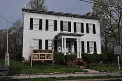 House currently standing on the center of the Fort Loudoun site