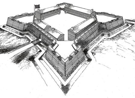 Sketch of Fort Loudoun