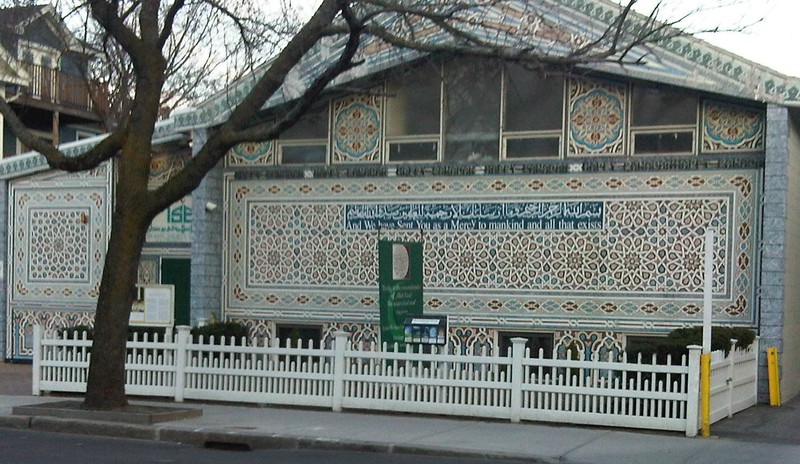 The Islamic Society of Boston mosque in Cambridge opened in 1993.