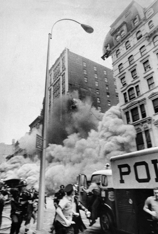The collapse of the University Hotel