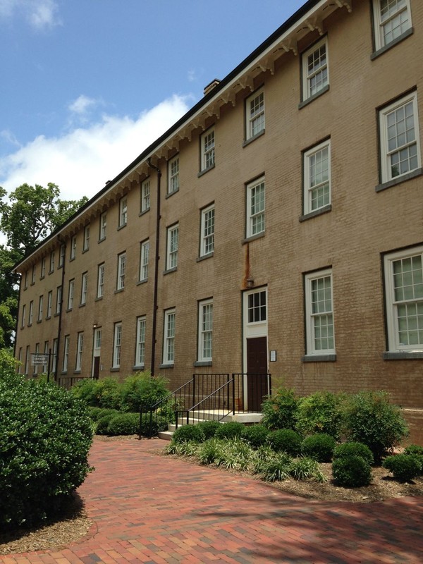 Old East, the oldest building at UNC (source: Black and Blue Tour)