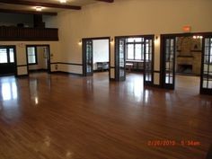 Inside of the club, this shows its old architecture style.