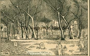 A postcard drawn in pen of the Cemetery in the 1940s.  If interested you can purchase a copy from the link below