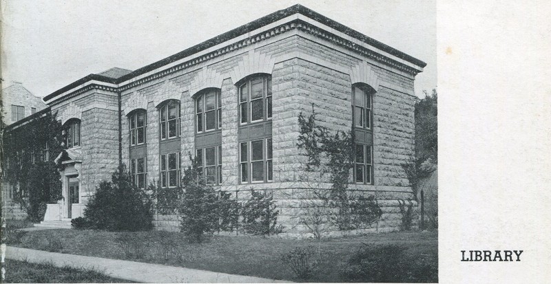 Exterior of South reading room