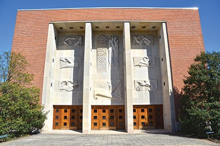 The Baltimore Hebrew Congregation was founded in 1830 and moved to this location in 1951. Photo: Jewish Times