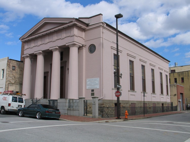 The former Lloyd Street synagogue, now the Jewish Museum of Maryland. Photo: Jewish Museum