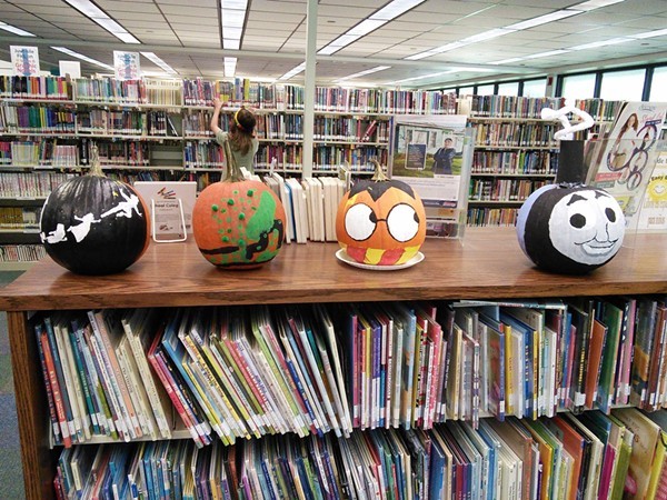 Inside the West Branch Library 