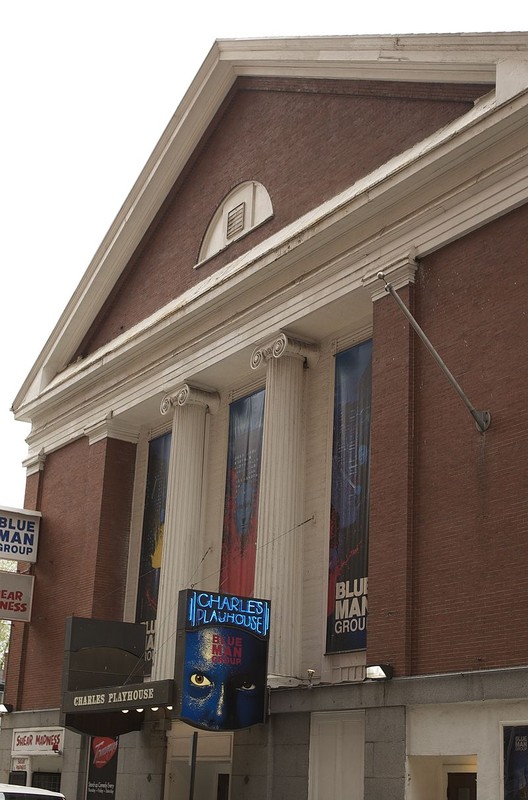 The Charles Playhouse was the congregation's synagogue from 1863-1886.