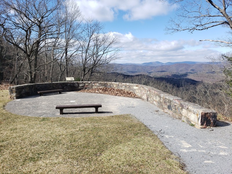 Overlook looking west