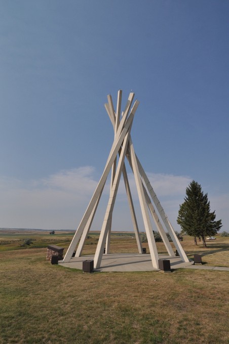 The Spearfish Rest Stop Tipi is one of several located in South Dakota.
