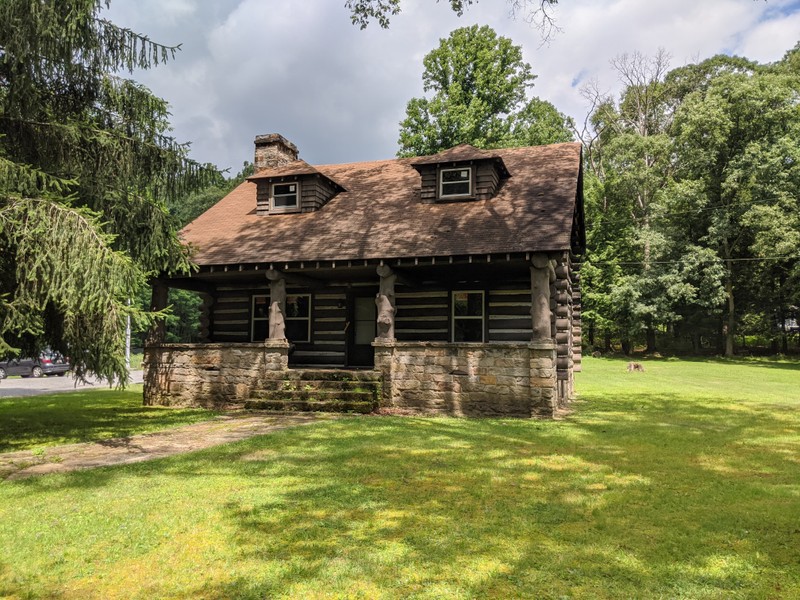 Front view of superintendent's house