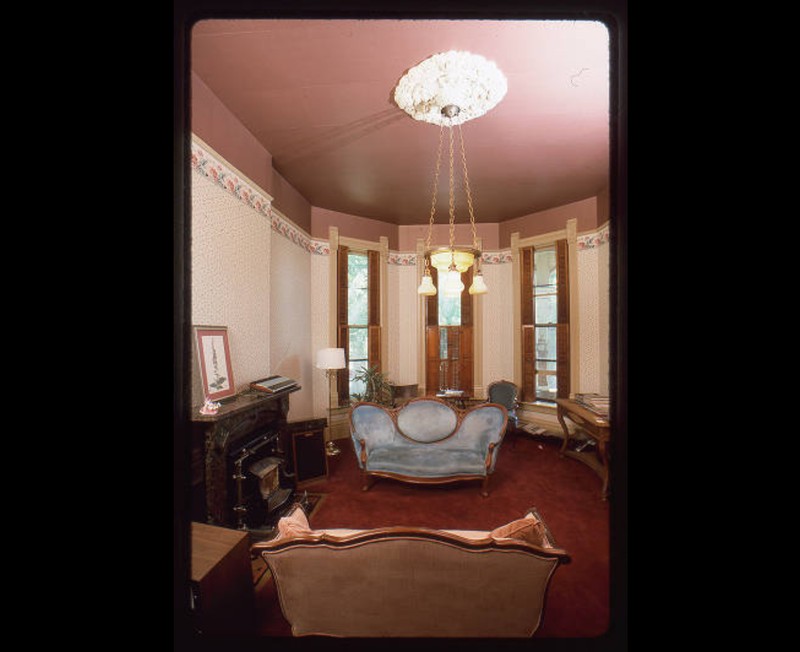 Parlour room of the Gebhard Mansion