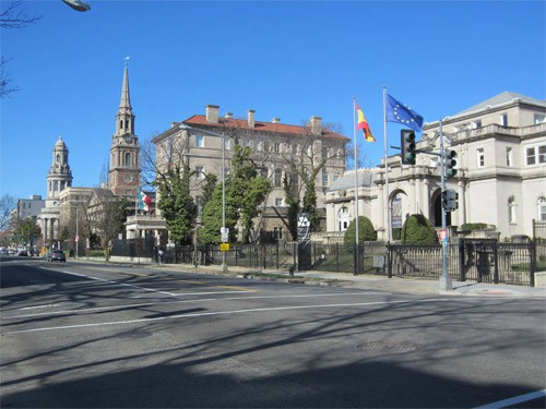 A view of Meridian Park