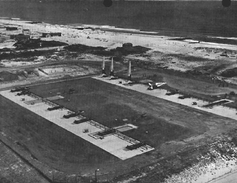 Nike Launch Area at Fort Tilden, 1969.