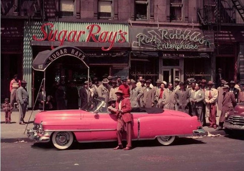 The Pink Cadillac at Sugar Ray's 