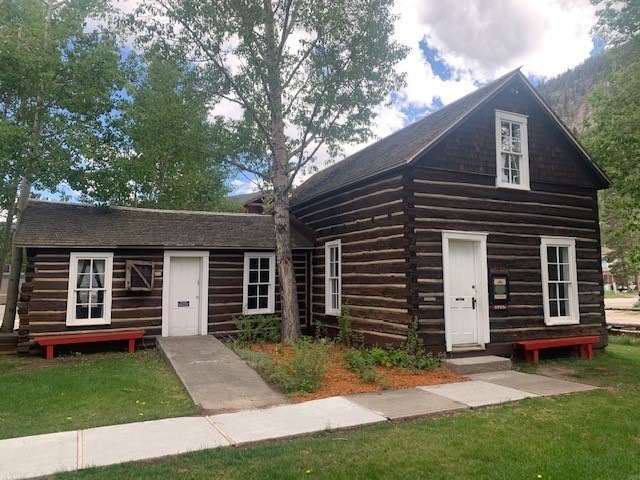 The Bailey House sits in the corner of the park. It is one of the first buildings to be moved and has remained a favorite for kids with its narrow, steep staircase.