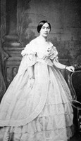 Varina Anne Banks Howell Davis, second wife of Jefferson Davis and First Lady of the Confederate States of America.